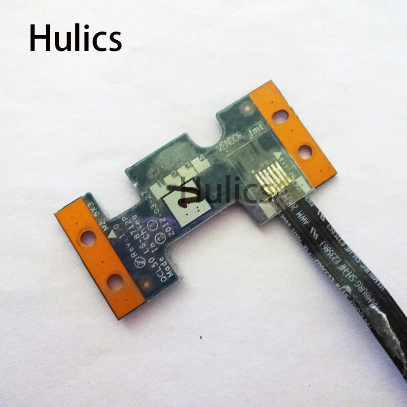 Hulics Used  For HP Envy M6 M6-1000 Laptop Power Button Board With Cable LS-8712P