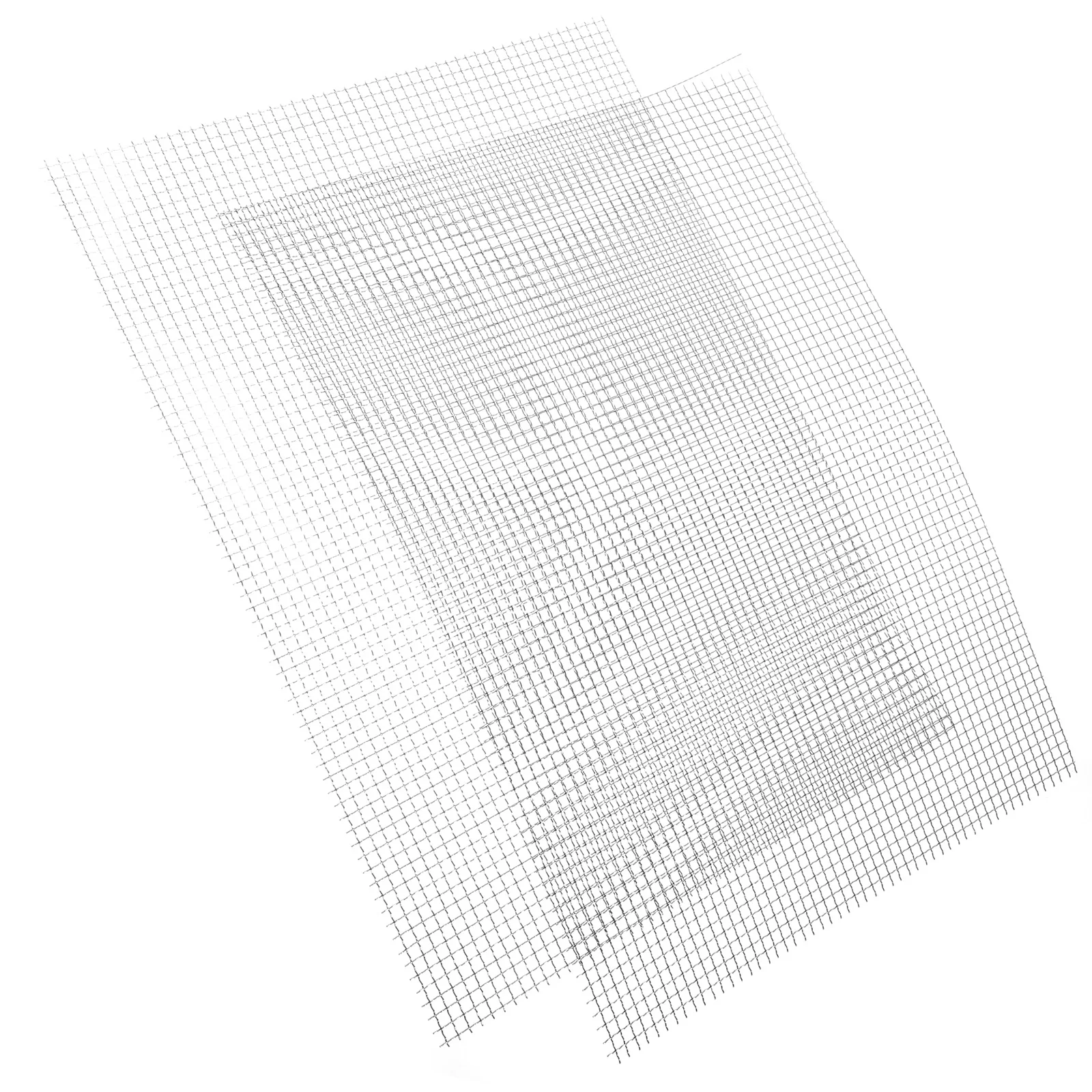 

2Pcs 304 Stainless Steel Insect-proof Mesh Screen Vent Wire Sieve Square Sheet 28x36cm 5mm Metal Mesh Window Tool Parts