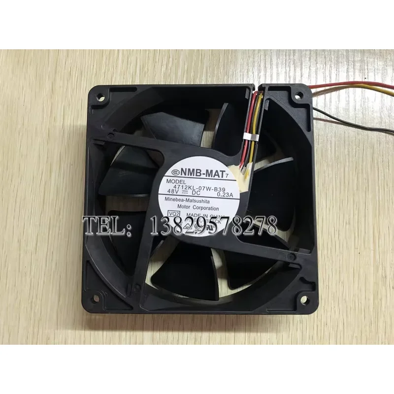 

Ltsf For NMB 4712KL-07W-B39 DC 48V 0.23A 120x120x32mm 3-Wire Server Cooling Fan 12cm