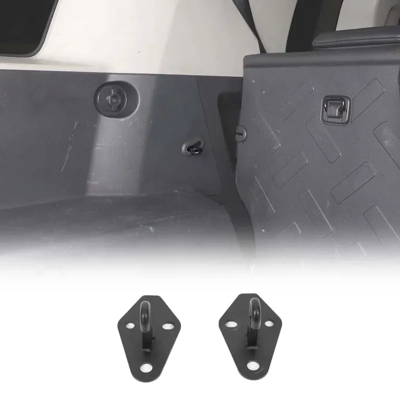 

For Toyota FJ Cruiser 2007-2021 Carbon Steel Black Car Rear Seat Back Adjustment Bracket Car Interior Modification Accessories