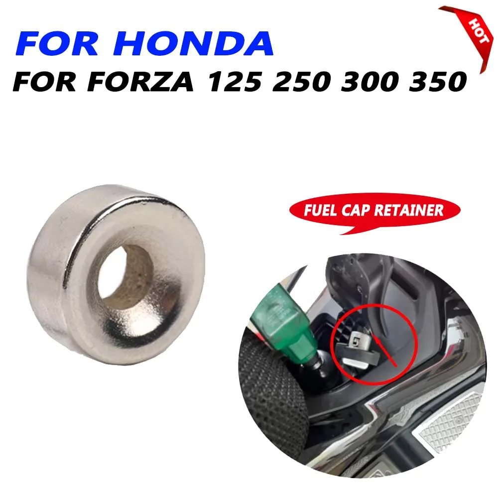 Fuel Cap Retainer For Honda Forza 125 250 300 350 Forza300 NSS350 2018 - 2024 2025 Accessories Tank Cap Magnetic Auxiliary Block