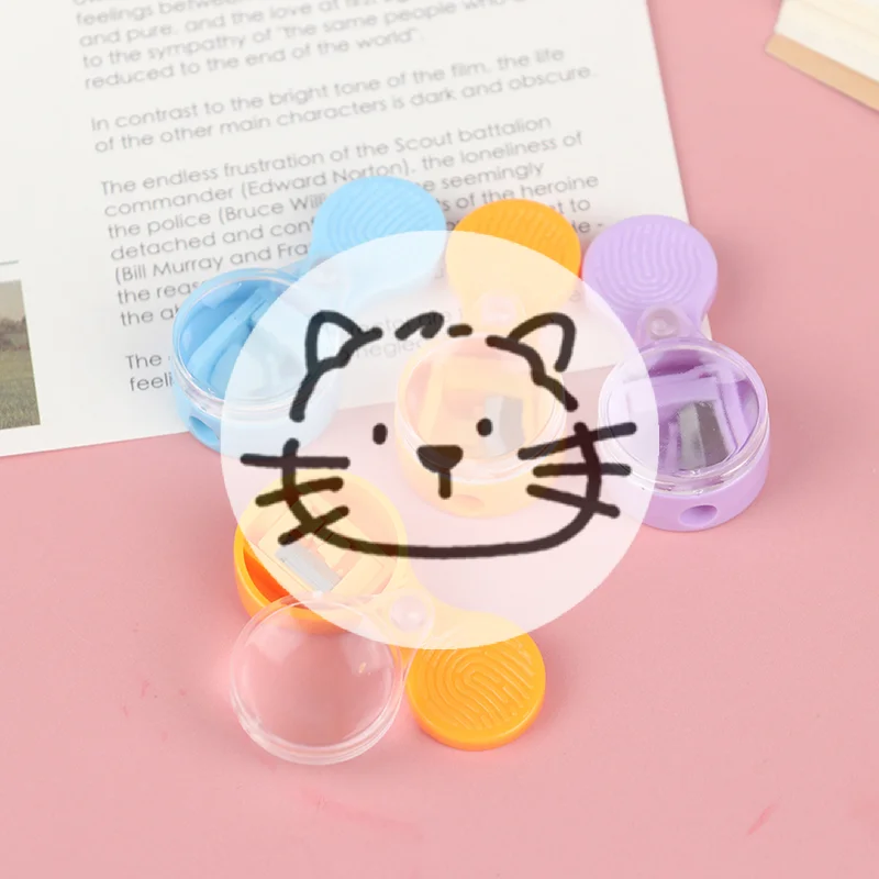 

Набор из 4 мини-точилок для карандашей с лезвиями 2 мм, портативные точилки