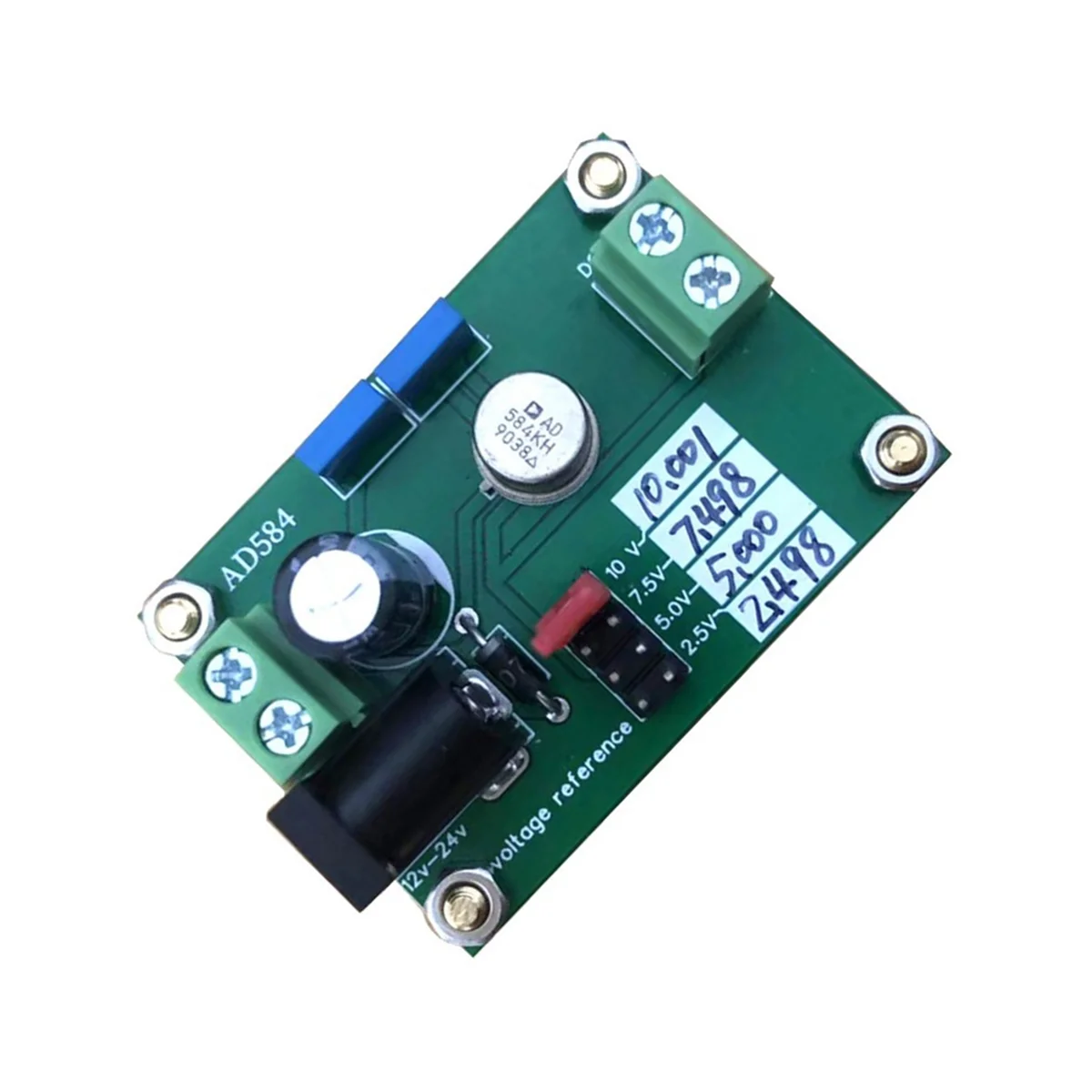 AD584 Reference Voltage Source 10V AD584KH Voltage Reference Board Calibration for Multimeter Voltage Filter