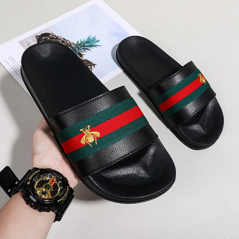 

Fashion brand men's slippers soft non-slip wear sandals men's leisure summer indoor and outdoor slippers men's new style 39-46