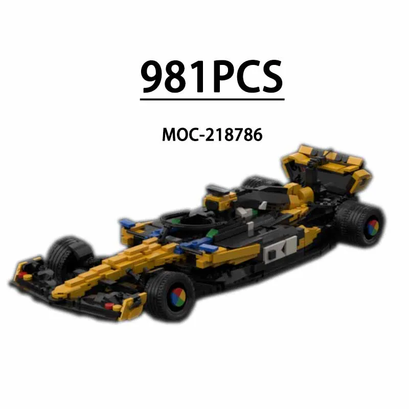 

MOC-218786 MKL2-25 Модель автомобиля Гоночный автомобиль с полным приводом 981-компонентные строительные блоки Детский подарок на день рождения Рождественский подарок