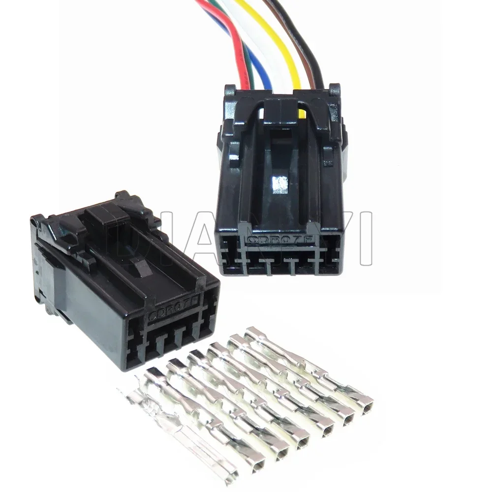 1 Set 7 Way Automobile Wire Cable Socket With Terminal Car Unsealed Adapter AC Assembly With Cables PH845-07020 Auto Connector