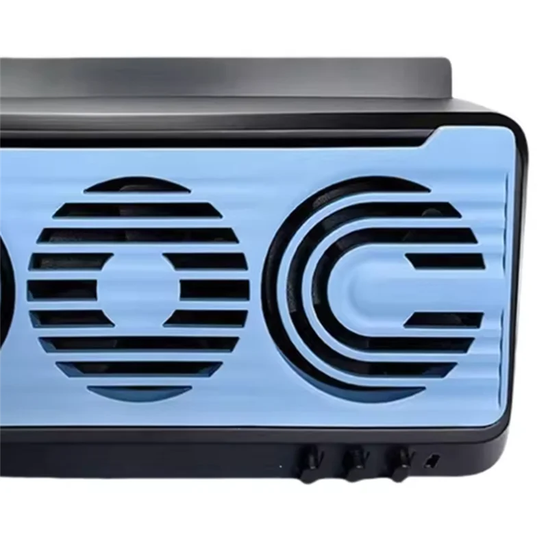 

A33K-Solar Powered Auto Window Cooler Car Ventilator 3 Fans Car SUV Cool Fan Cooler Promoting Air Circulation