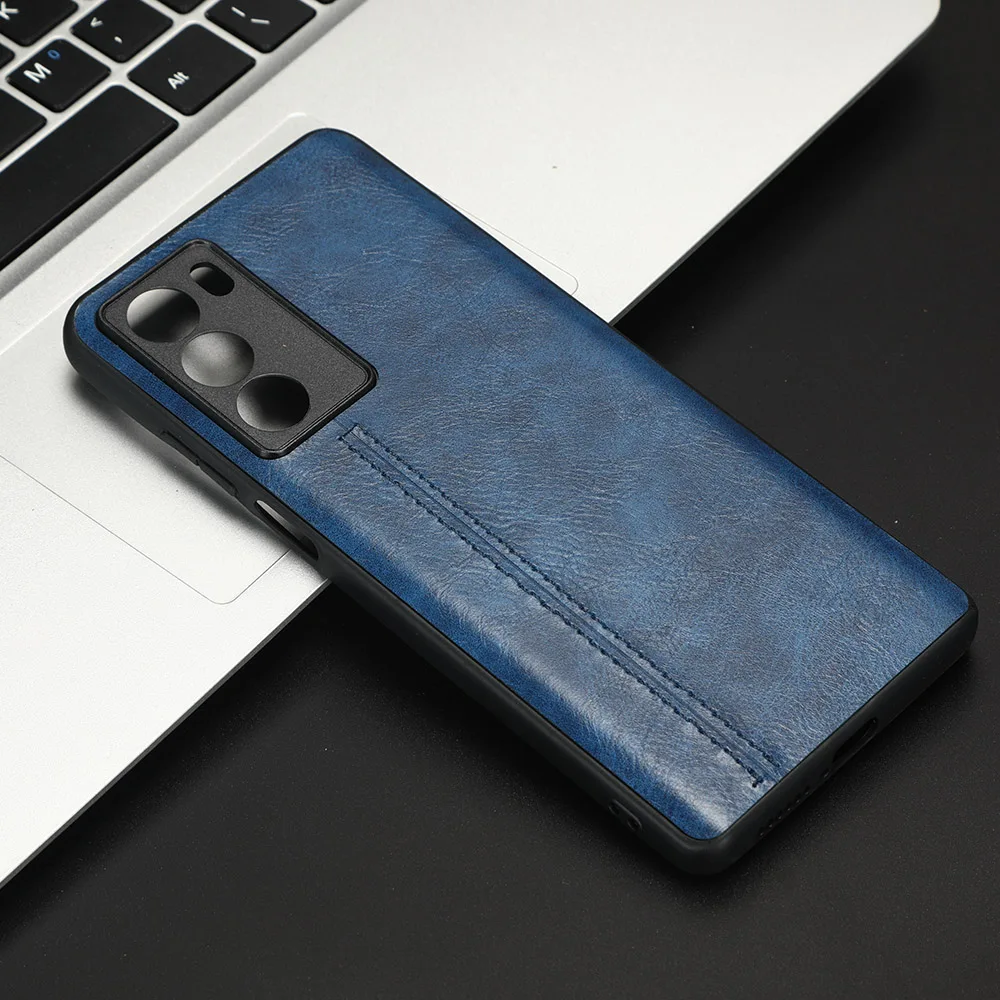 For Motorola Moto G200 5G Case For Moto G200 Suture Soft Edge PU Leather Hard Phone Cover For Motorola Moto G200 5G Case