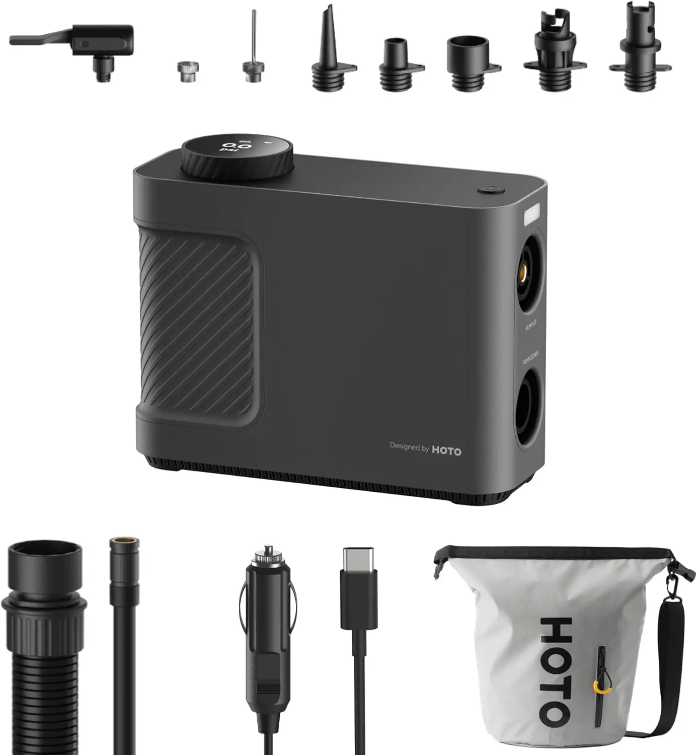 

Портативный беспроводной насос для накачивания шин с 9 режимами, автомобильный разъем 12 В постоянного тока для транспортных средств, велосипедов, поплавков для бассейна, матрасов