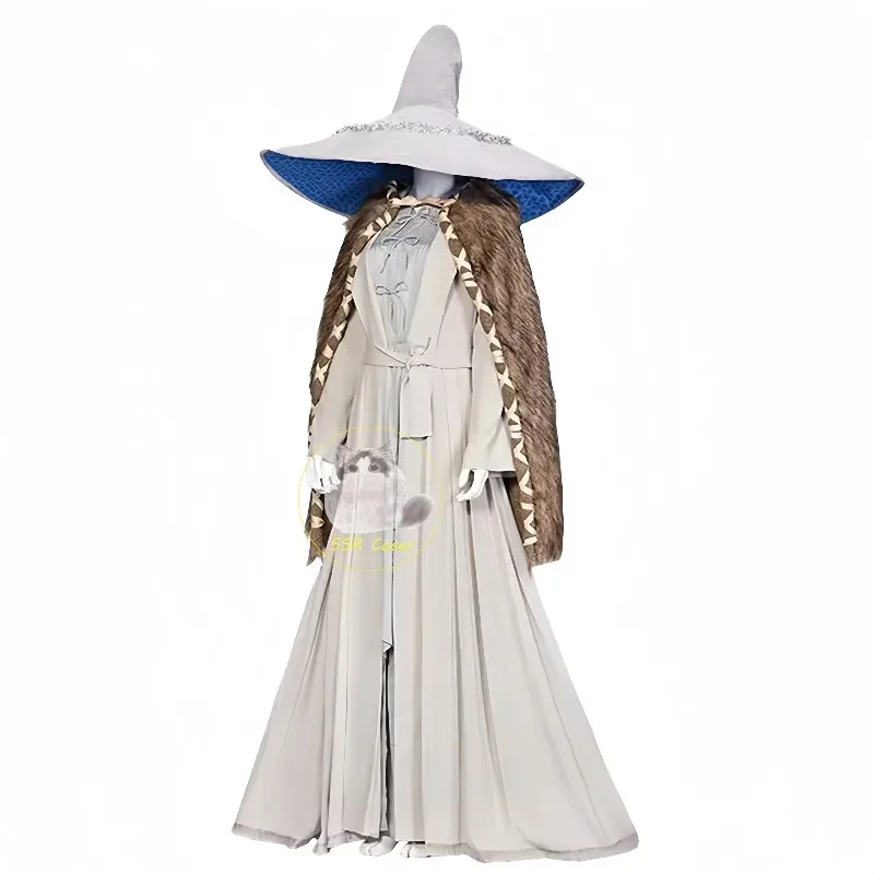 

25COSGame Ranni Cosplay Costume Full Set Hat Halloween Carnival Cosplay Elden Ranni Clothing