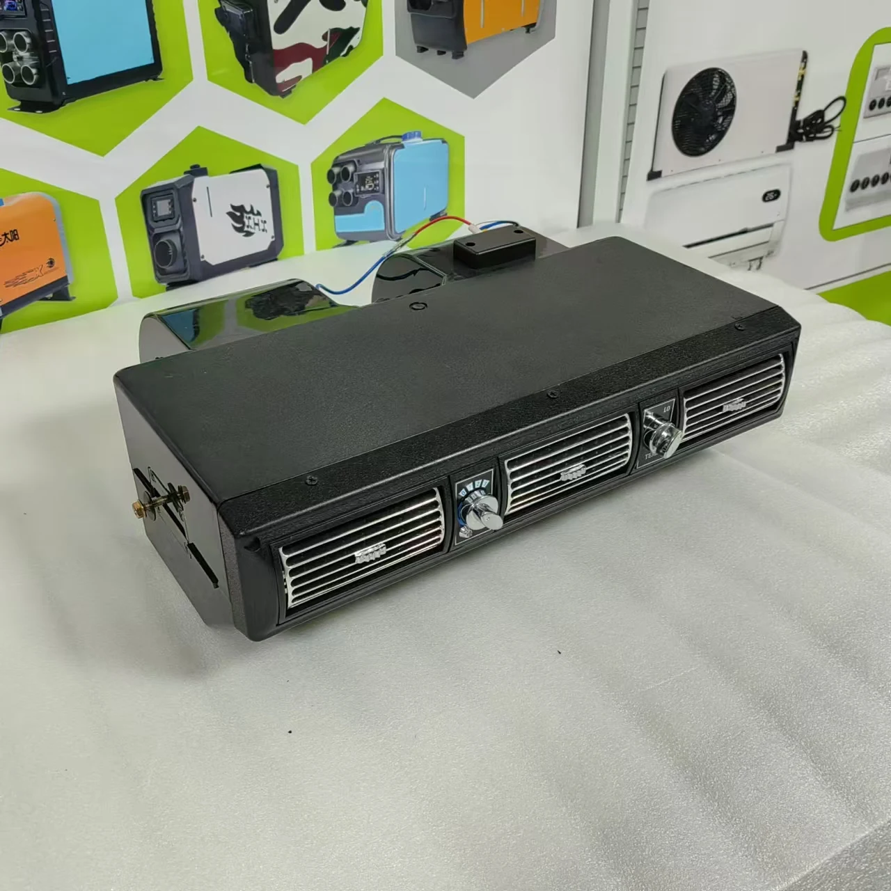 24 فولت صغير 12 فولت السيارات تكييف الهواء المحمولة Parkin تيار مستمر مكيف الهواء أنظمة تكييف الهواء للسيارة العالمية #3