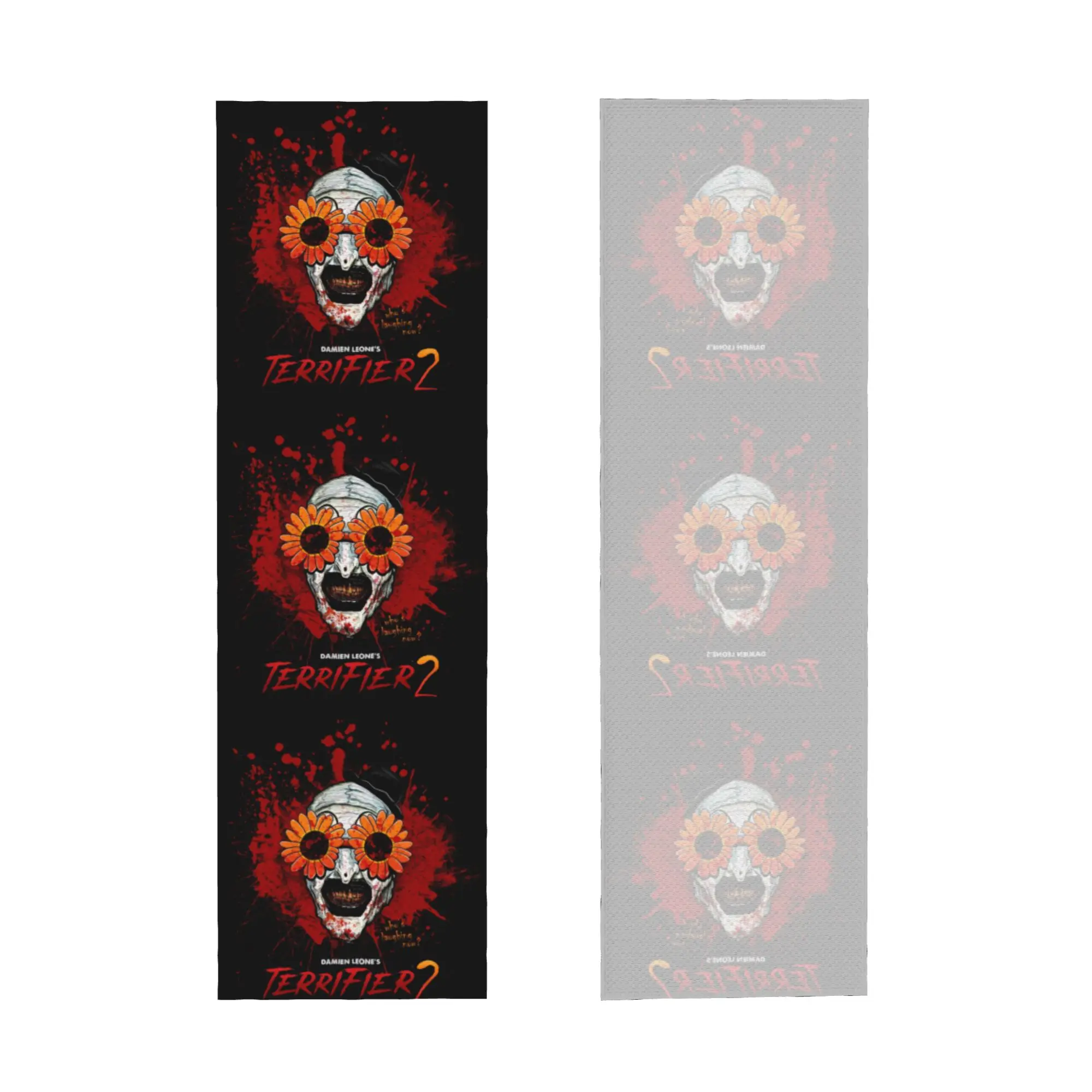 Terrifiers Art The Clown Cold Exercise Towel Face Towel Quick Dry  Bath Breathable Cold Towel