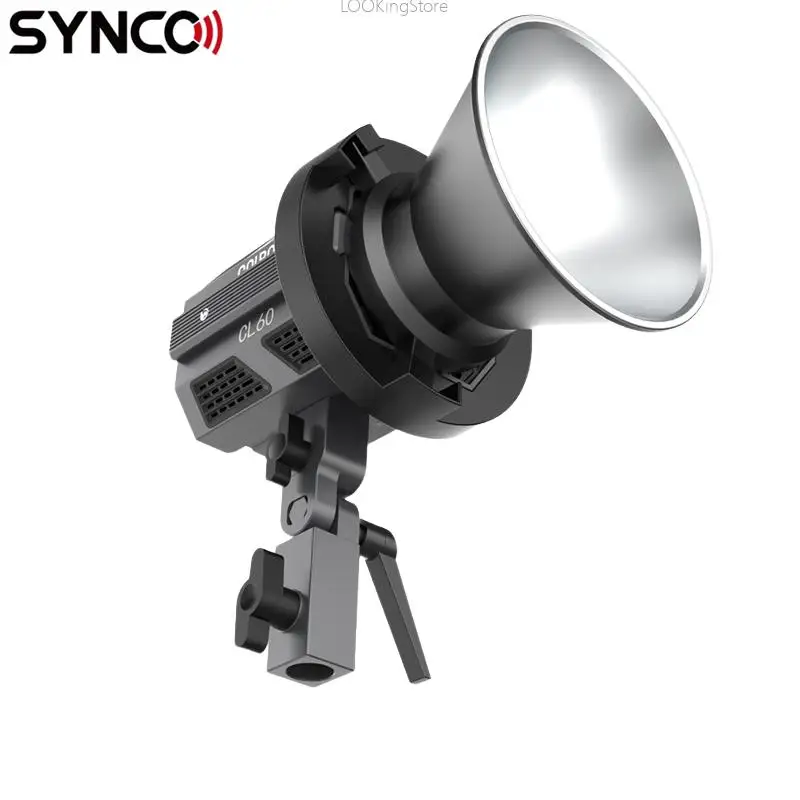 SYNCO COLBOR CL60M 60W COB Light 5600K Photography LED Video Light APP Control for Photography Lighting Video Shooting