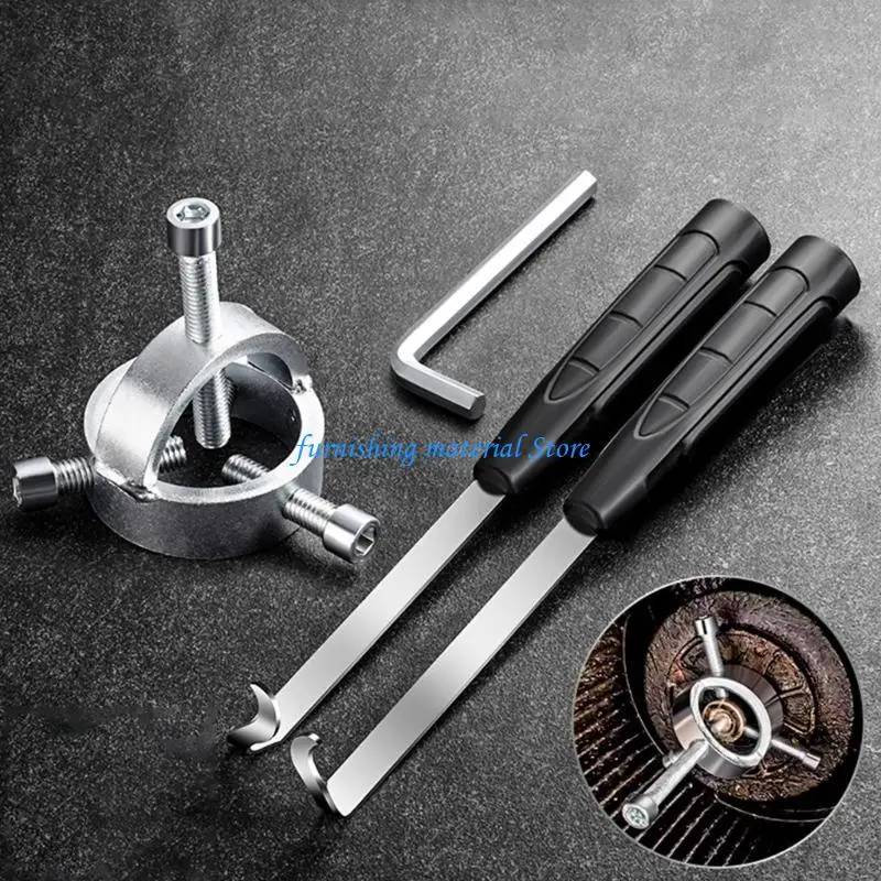 Y5GD Fan Puller Metal Wind Wheel Removers Tool for Hand Steel Removal Accessories