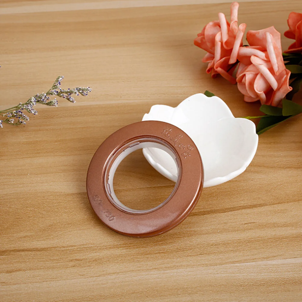 

85pcs Curtain Rings Metal Smooth Finish For Curtains Drapes Showers Home Decoration Modern Style Window Decor Accessories