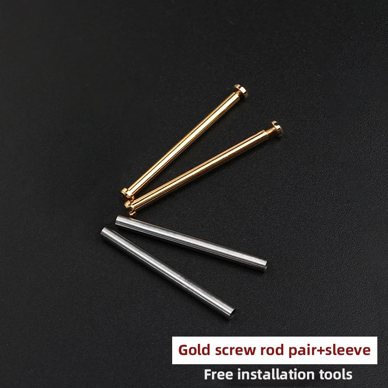 Wholesale GMWB5000 Stainless Steel Screw Rod For Casio Small Gold/Silver Block GMW-B5000 Watch Strap Connecting Rod g-shock part