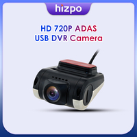 For Hizpo Android GPS Player Car Dash HD 720P ADAS USB Front DVR Camera Driving Digital Video Recorder Night Version