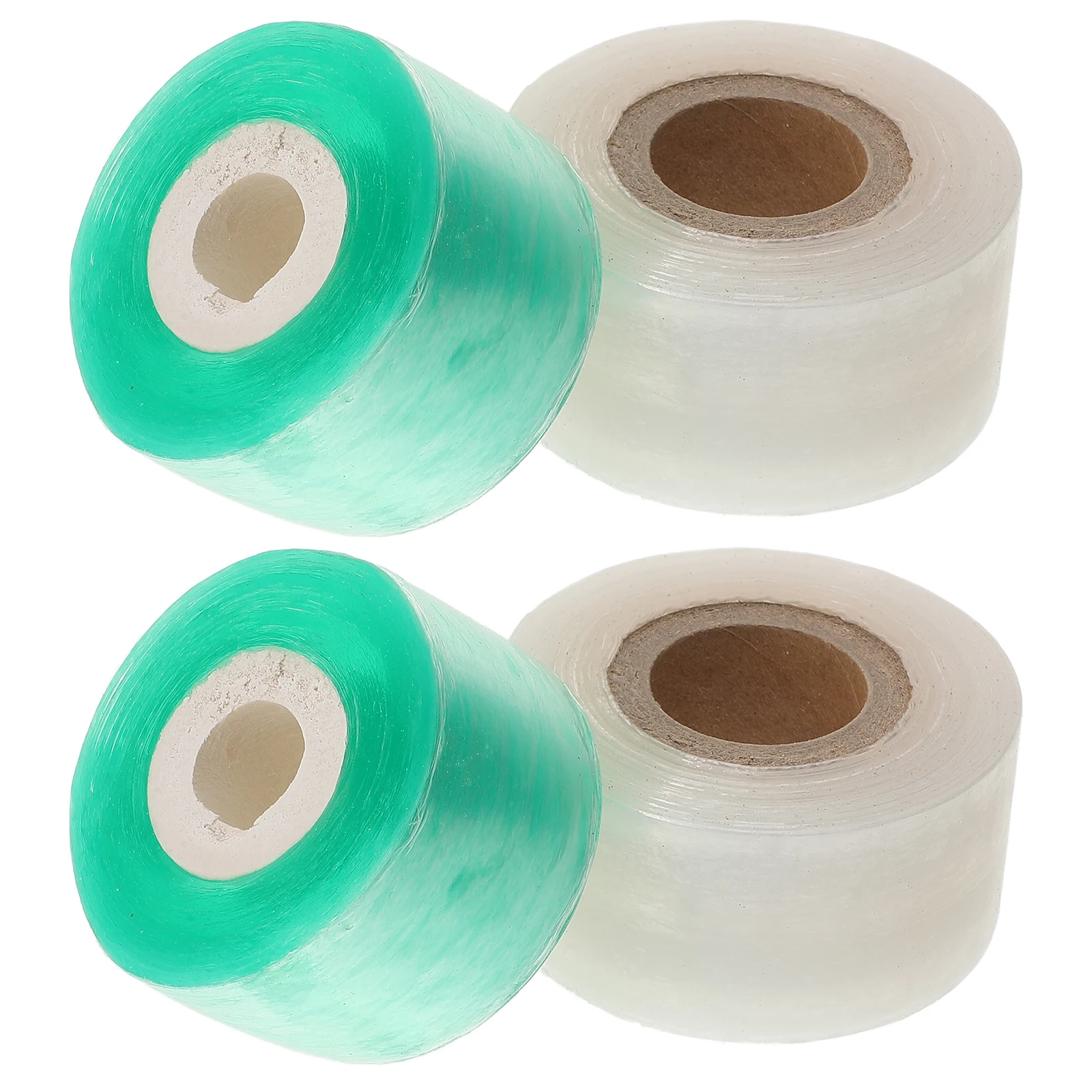

2pcs Grafting Tools PVC Transparent Nursery Tape for Indoor Garden Plant Repair Budding Households