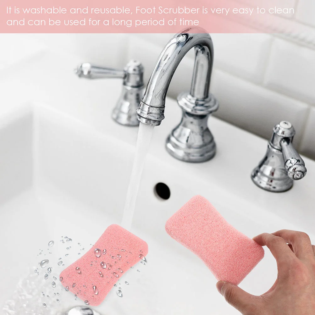 

4pcs Scrubbers Reusable Tools High Quality Dead Skin Remover Pedicure Supply Foot Exfoliator Tool For Home Pumice Stone Callus