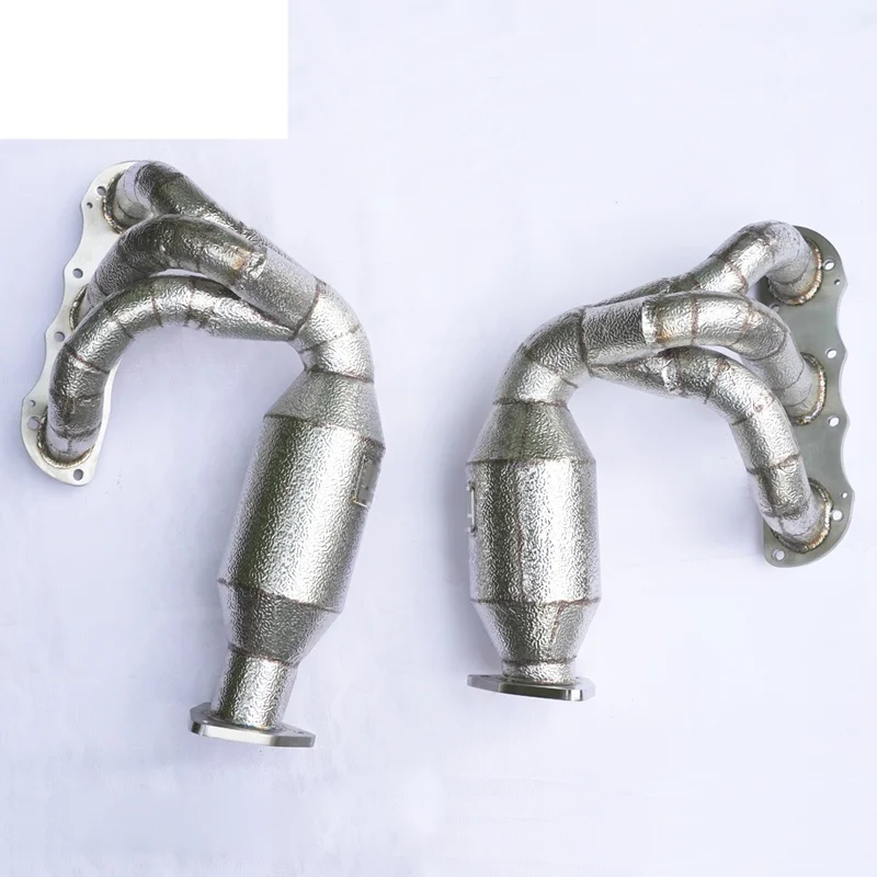 The first section of plantainExhaust manifold For PORSCHE 911 997.2 3.6 3.8 2008-2011 Exhaust System High Performance Stainless