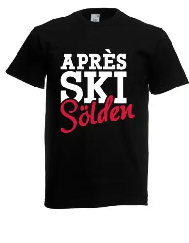 Herren T-Shirt Apres Ski Sölden bis 5XL