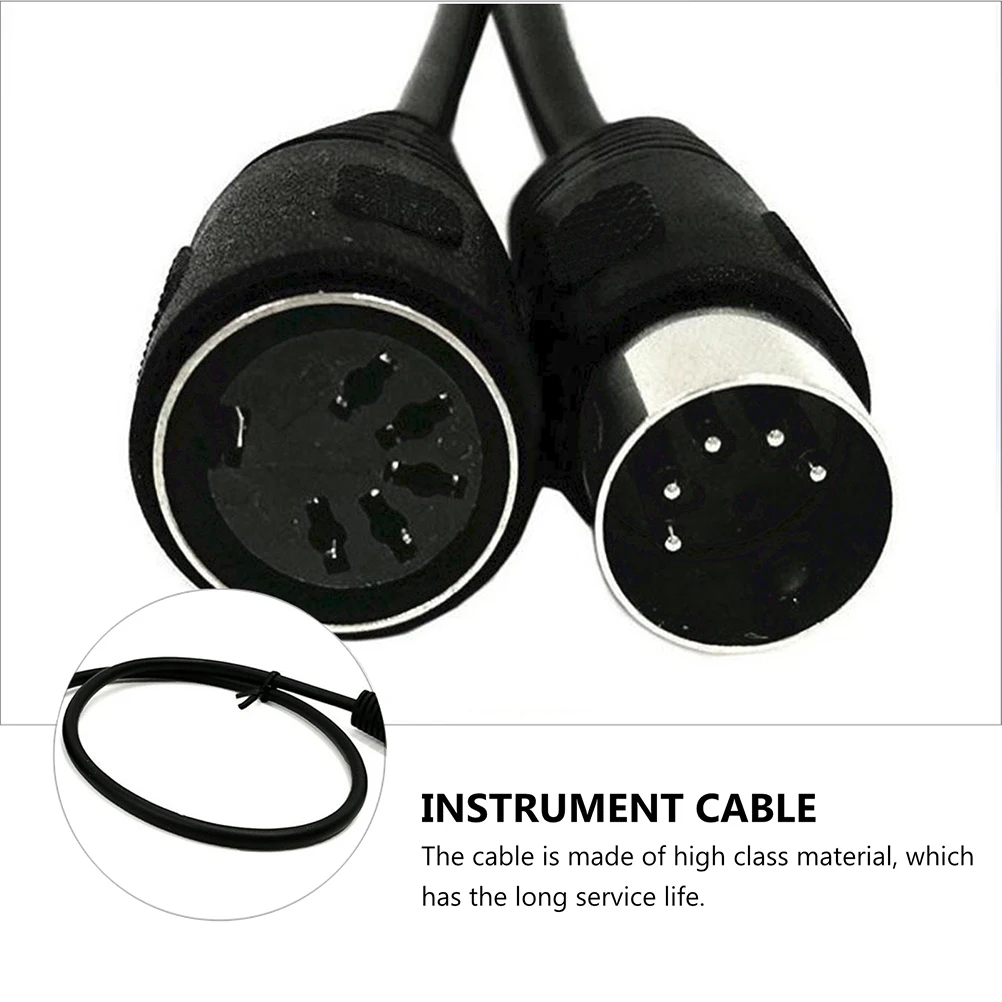

Audio MIDI Extension Cable 5-pin MIDI Cable Accessory Audio Cable Accessory Instrument MIDI Cable Accessory
