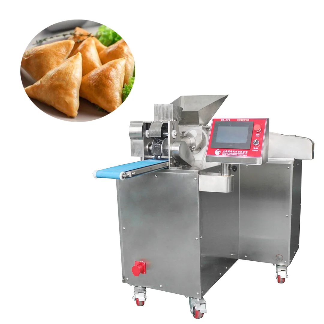 Bolinho de Empanada Samosa de padarias comerciais totalmente automático