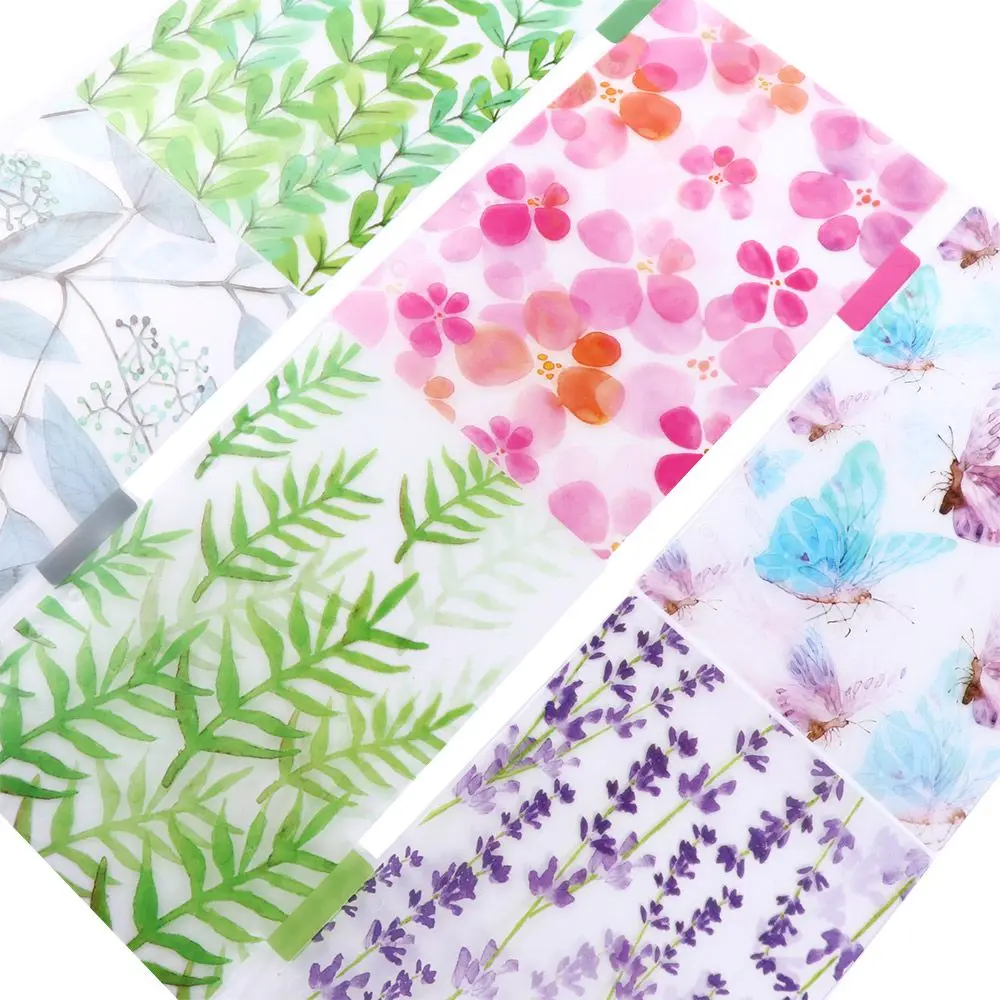 

Office DIY Accessory Notepads Diary 6-Ring Binder Loose Leaf Separator Page Spiral Notebook Inner Page Binder Index Dividers