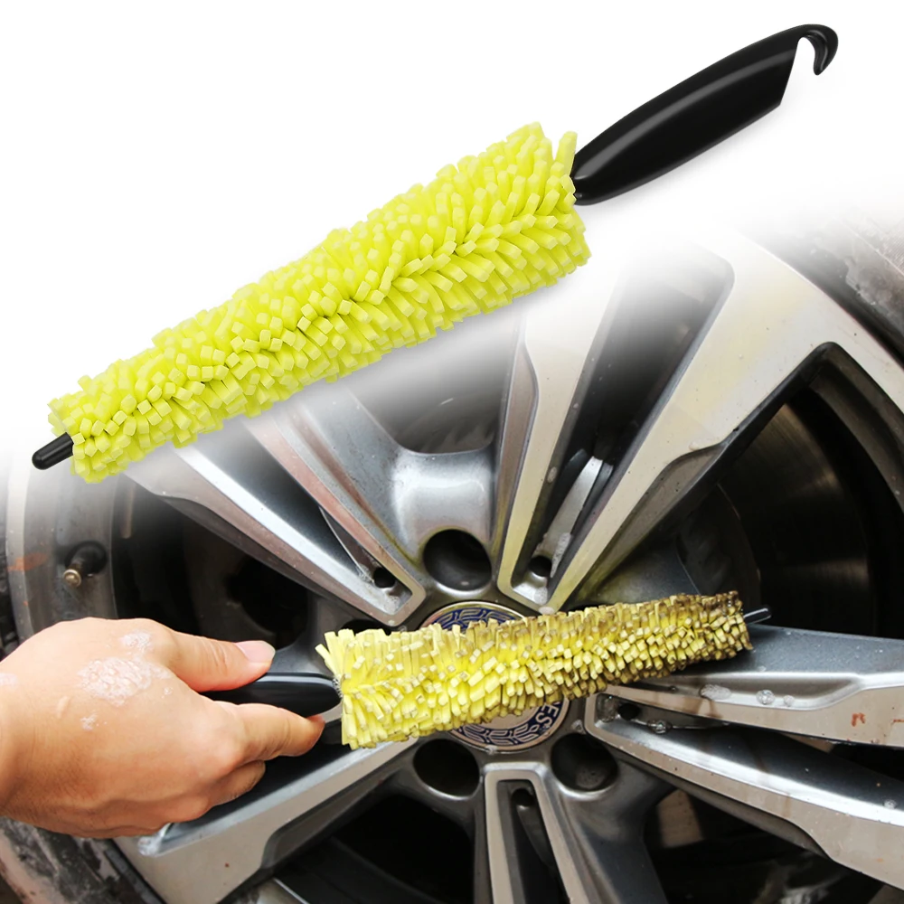 Car Wheel Rims Tire Cleaning Brush FOR Nissan NV200 Nuvu NV2500 Forum Denki 350Z Zaroot March Murano TIIDA