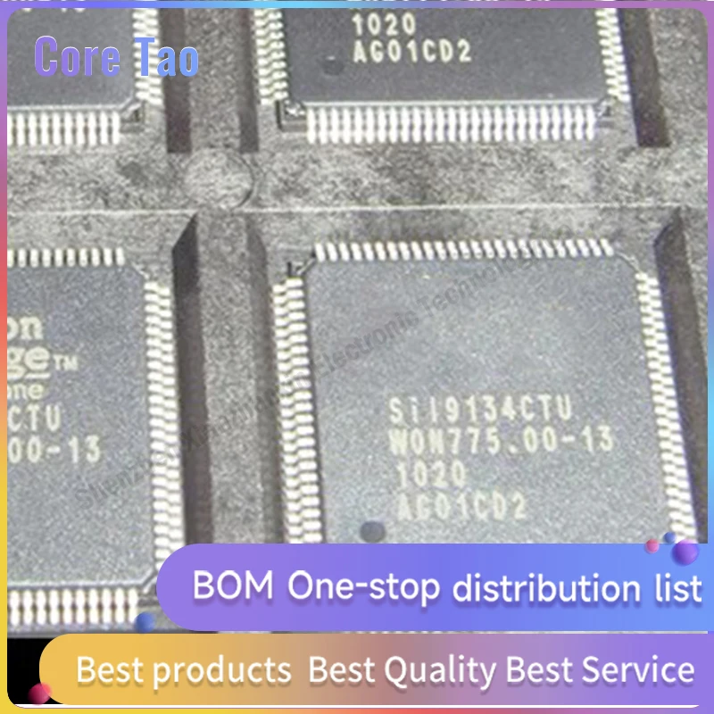 1PCS/LOT  SII9134 SIL9134CTU SII9134CTU QFP100 Liquid crystal chip