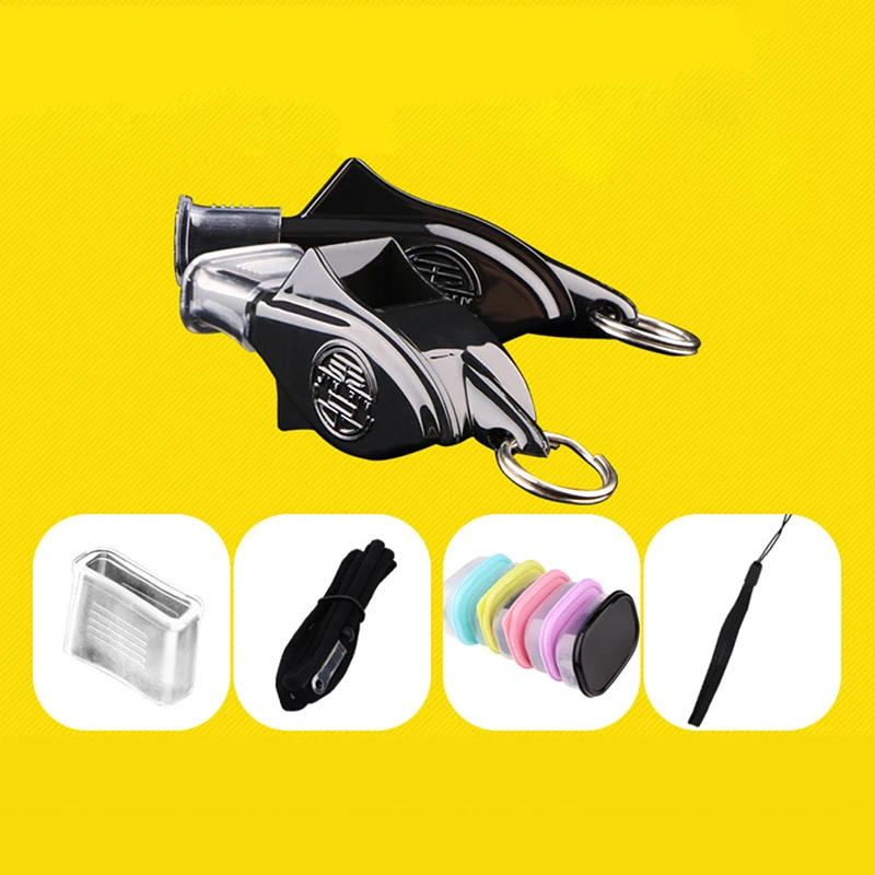 1PC High Frequency Dolphin Whistle 130 Decibels with Cushioned Mouth Grip for Outdoor Basketball Refereeing Training And Matches