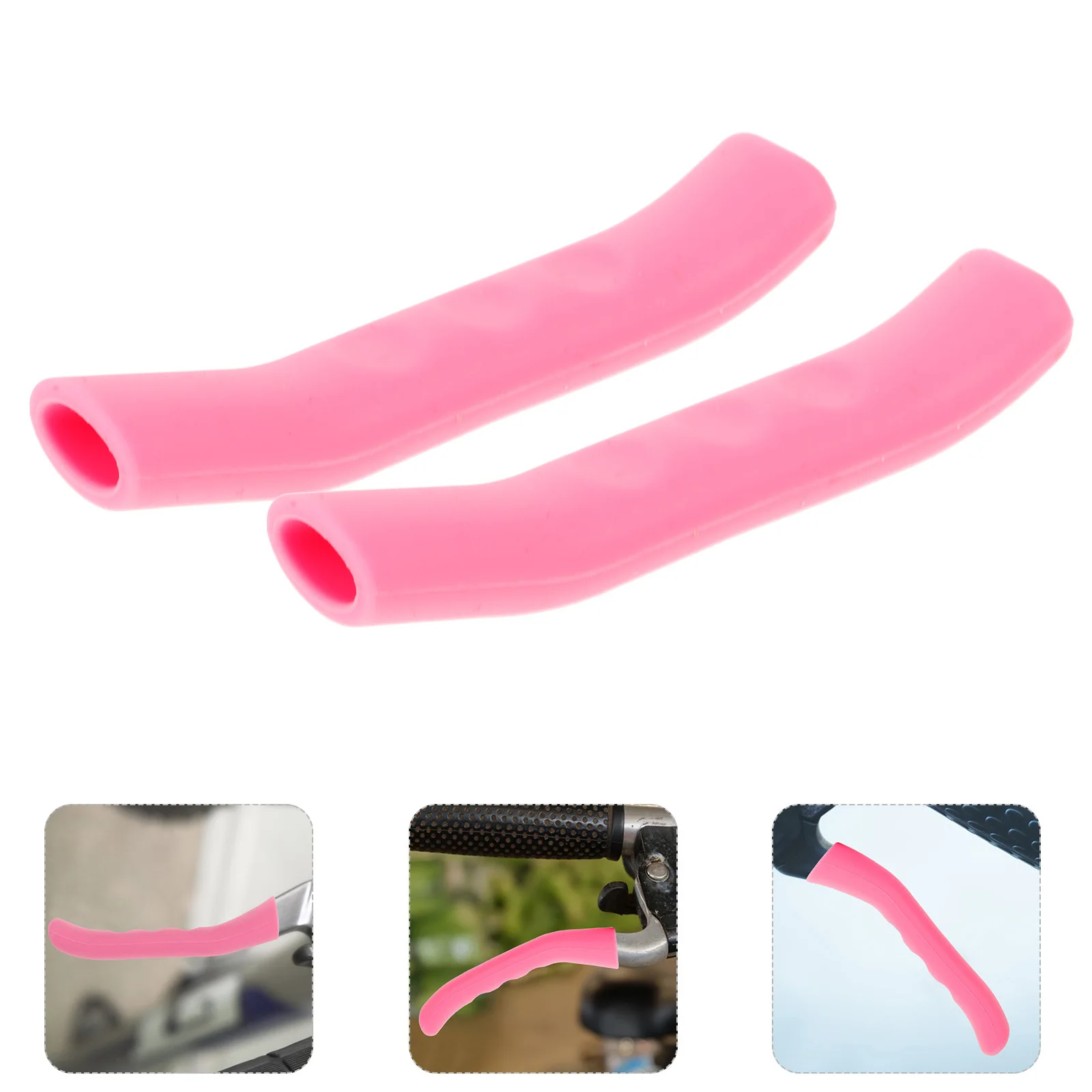 

1 Pair Handle Covers Anti-Slip Handlebar Grips Mountain Brake Lever Protection Vibration Absorption Cycling Grips Cover Outdoor