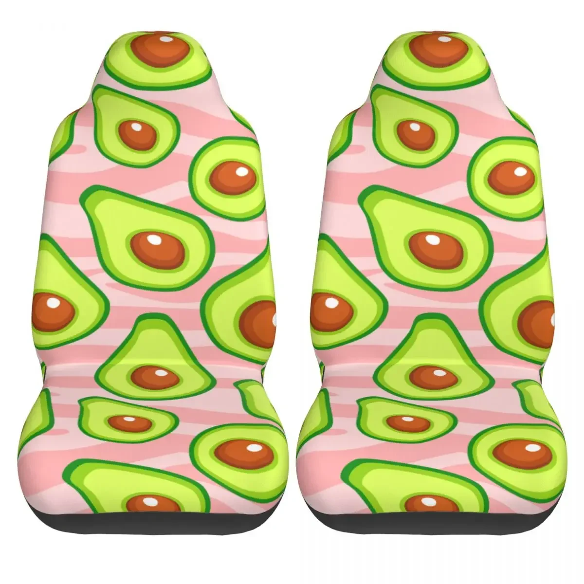 Fruits Avocado Pattern Universal Car Seat Cover Protector Interior Accessories AUTOYOUTH Avocados Lover Car Seat Covers Fishing