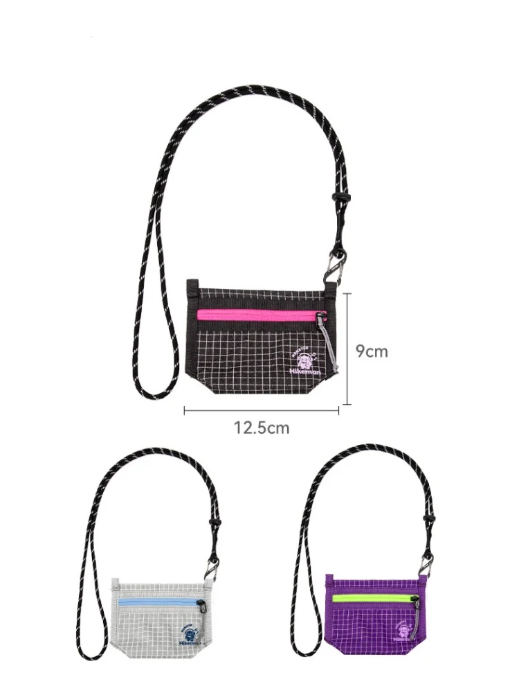 HIKEMAN Kopfhörer-Aufbewahrungstasche Tragbare Outdoor-Bluetooth-Kopfhörer-Datenkabel-Reisetasche Mini-Geldbörse