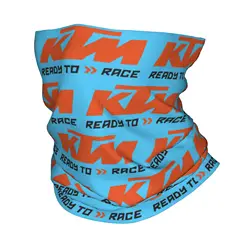 Custom Ready To Race Bike Bandana Winter Neck Warmer Women Windproof Wrap Face Scarf for Ski  Gaiter Headband