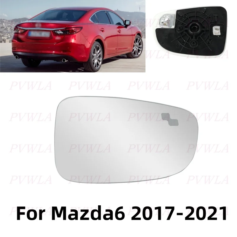 

Heated Blind Spot European Version Lens For Mazda 6 2017 2018 2019 2020 2021 Rearview Mirror Glass Car Accessories