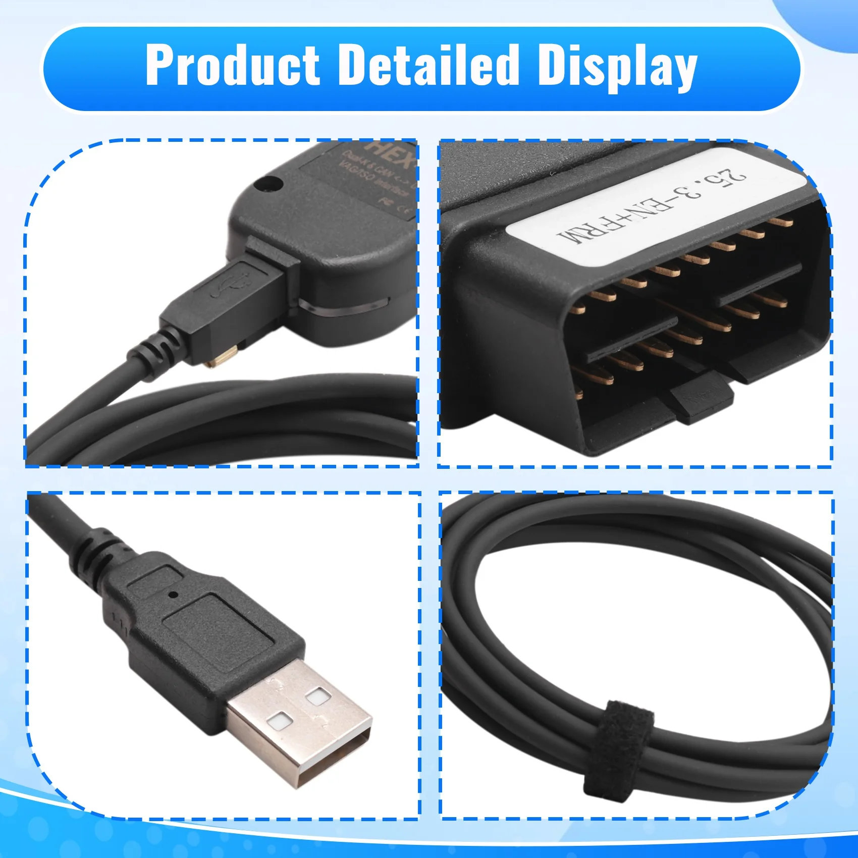 أحدث VCDS 24.7 VAG أداة الماسح الضوئي كابل Obd2 التشخيص عرافة V2 Wesheu VCDS VAG COM لسيارة سكودا VW