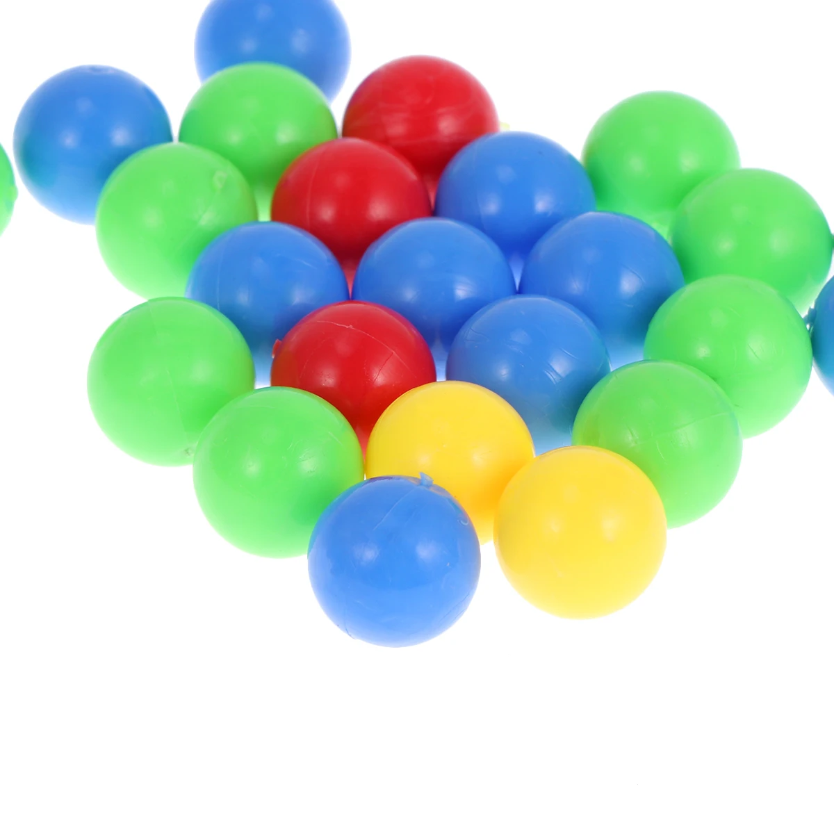 

120pcs Colorful Replacement Balls Plastic Beads For Eating Beans Funny Family Beans Bead Replacement For Game