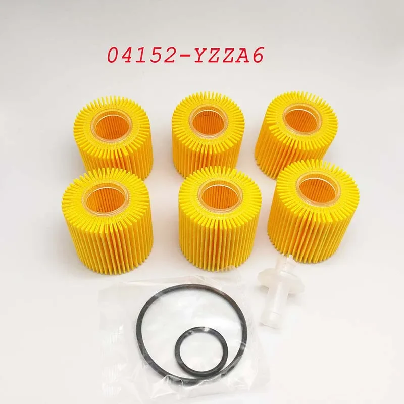 Yubao  6/3/1 Sets New Oil Filter + gasket Kit  04152-YZZA6 For Prius Corolla Matrix For CT200H Scion IM XD