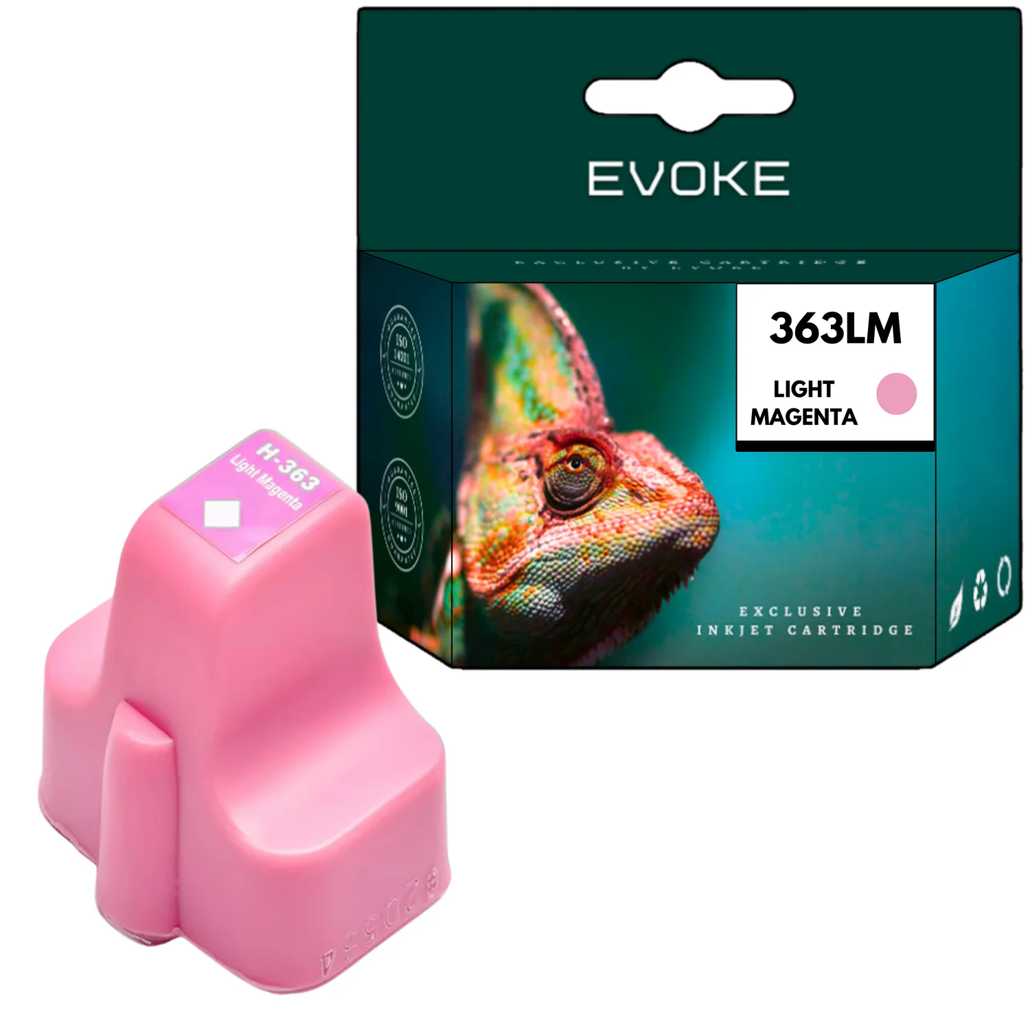 Evoke Compatibele Inkt voor Hp 363 Hp363 C8775Ee Licht Magenta 11 ml 700 Pagina's Photosmart 3210 3310 8250 C5180 6180 6280 7180 7280 8180 D6160 7160 7260 7360 7460