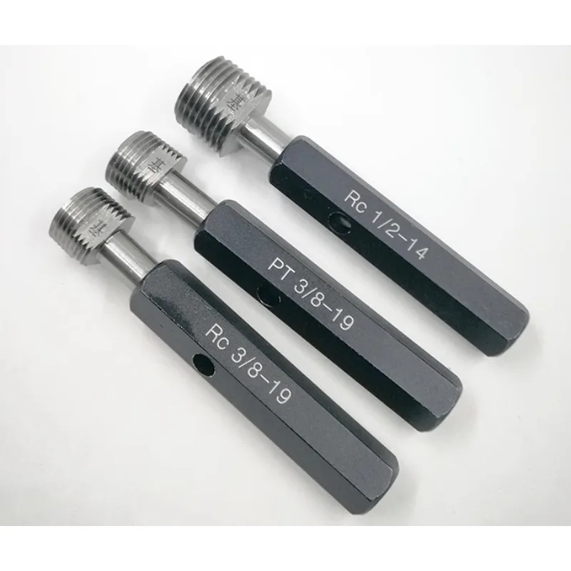 

Inch Tapered Pipe Thread Plug Gauge Rc Thread Ring Gauge R (ZG/KG) 1/16 1/8 1/4 3/8 1/2 1GO and nogo