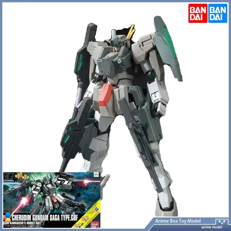 

Gundam Bandai HGBF 064 Build Fighters CHERUDIM GUNDAM SAGA TYPE GBF Assembly Action Mech Original Product