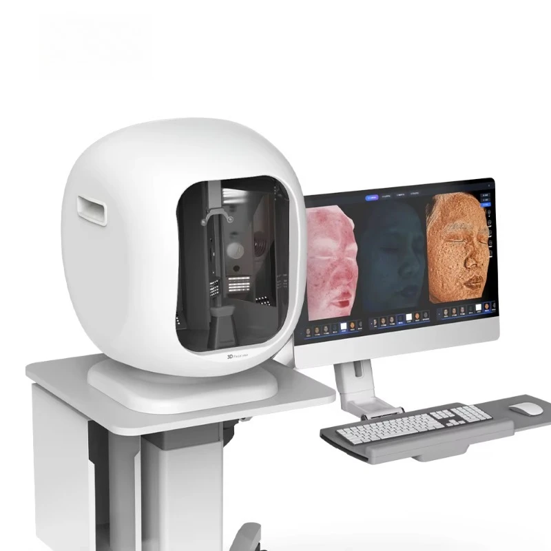 2025年新型AIプロフェッショナルフェイシャルAI 3D肌診断機 顔スキャン分析システム機器