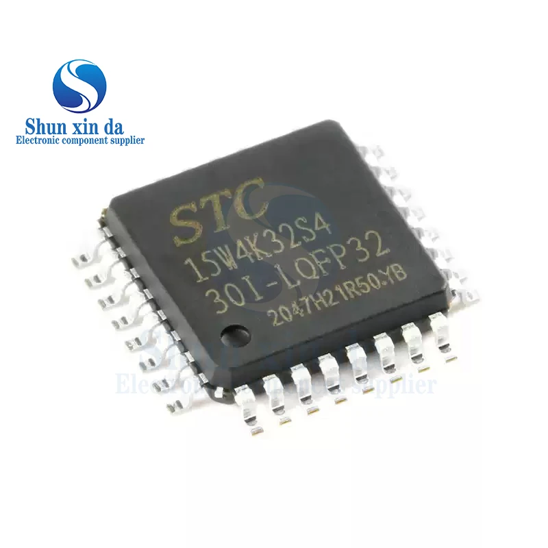 STC15W4K32S4 30I 15W4K32S4 LQFP44 LQFP48 LQFP64S SMD Microcontroller Chip IC