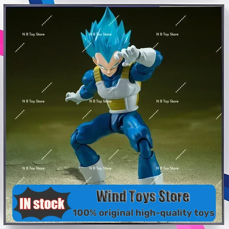 

Wholesale Figure Bandai Dragon Ball Anime Figures SHF Super Saiyan God Super Saiyan Blue Vegeta Collection Model Action