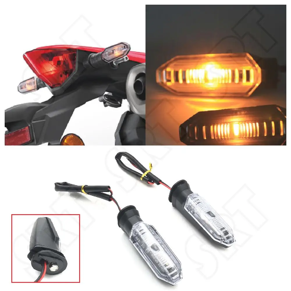 

Fits for Honda CRF 300L 250L RALLY CRF300L CRF250L 2021 2022 2023 Motorcycle Accessories Rear LED Turn Signal Indicator Lights