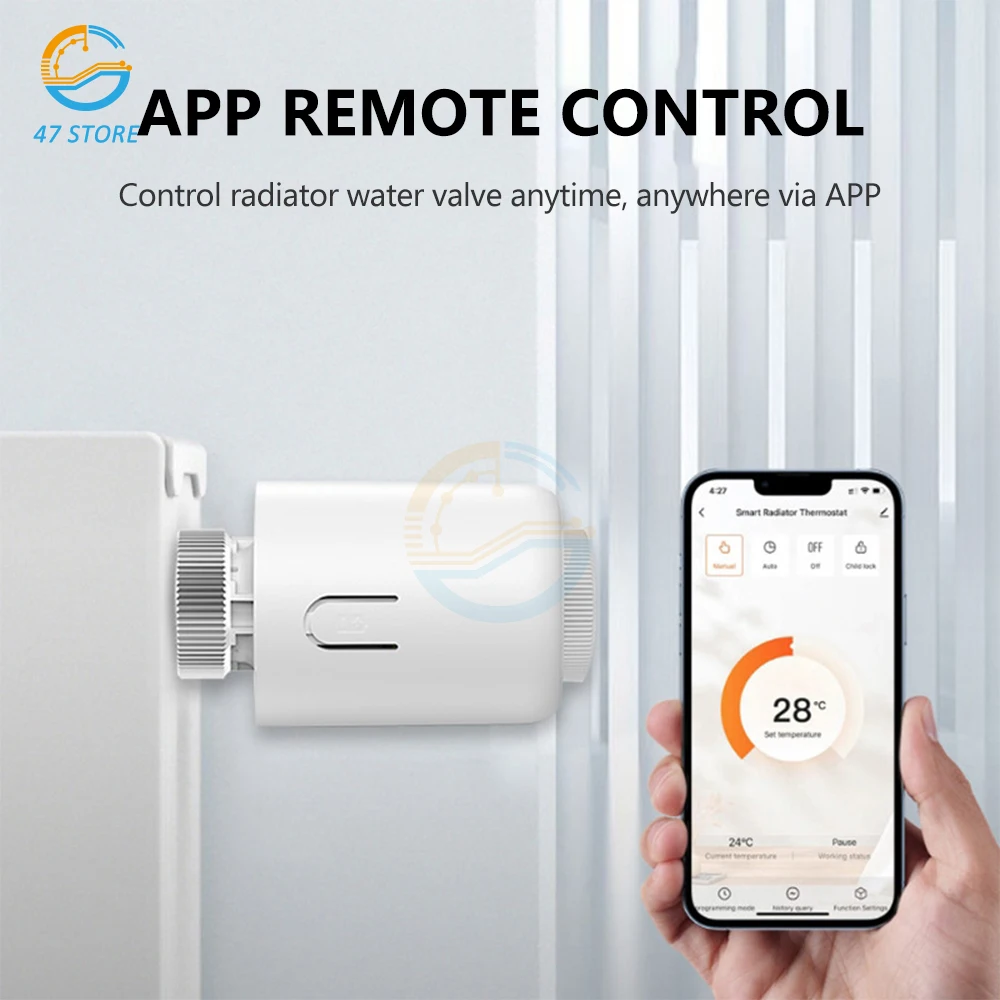 Work Witch Tuya APP ZigBee 3.0 Smart Thermostat Controller Mobile APP Control Heater Water Floor Heating Temperature Control