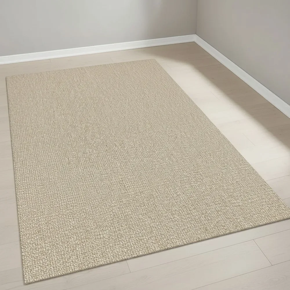 

Washable Non-Slip 3x5 Ft Area Rug, Rubber Backed Cotton Mat for Entryway Kitchen Indoor Outdoor Use