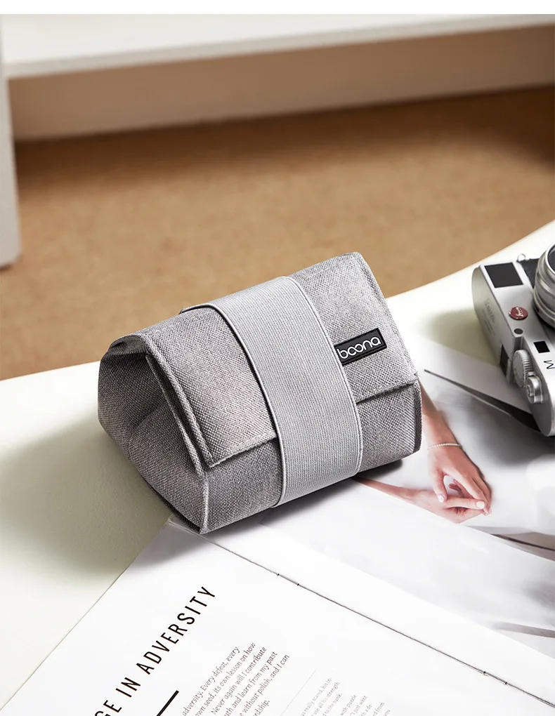 Kamera-Einsatztasche Tragbare Objektivaufbewahrungstasche Stoßfeste Fotografietasche Spiegellose Kamera-Schutzhülle Kompaktes Reisezubehör – Detail 10