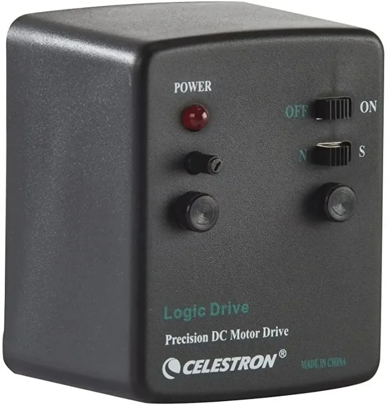 

Celestron R/A Single Axis Motor Drive #93514 for AstroMaster & PowerSeeker Telescopes Compatible with EQ1 CG2 CG3 Equatorial Mou